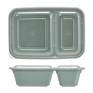 10pc Green Meal Prep Set w Clear Lid